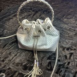 White Bling Bag