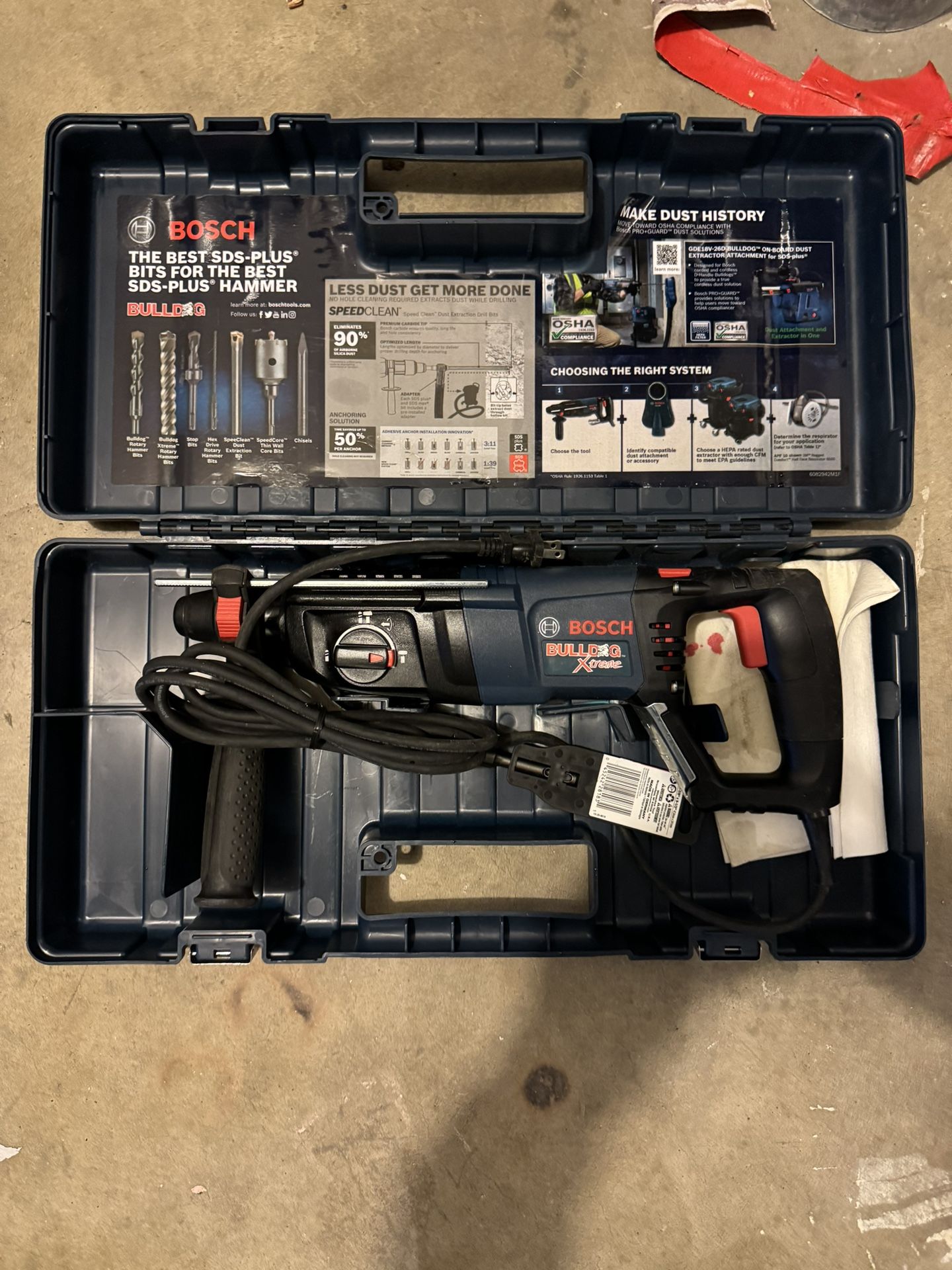 Bosch Bulldog Xtreme Hammer Drill for Sale in Rialto, CA OfferUp