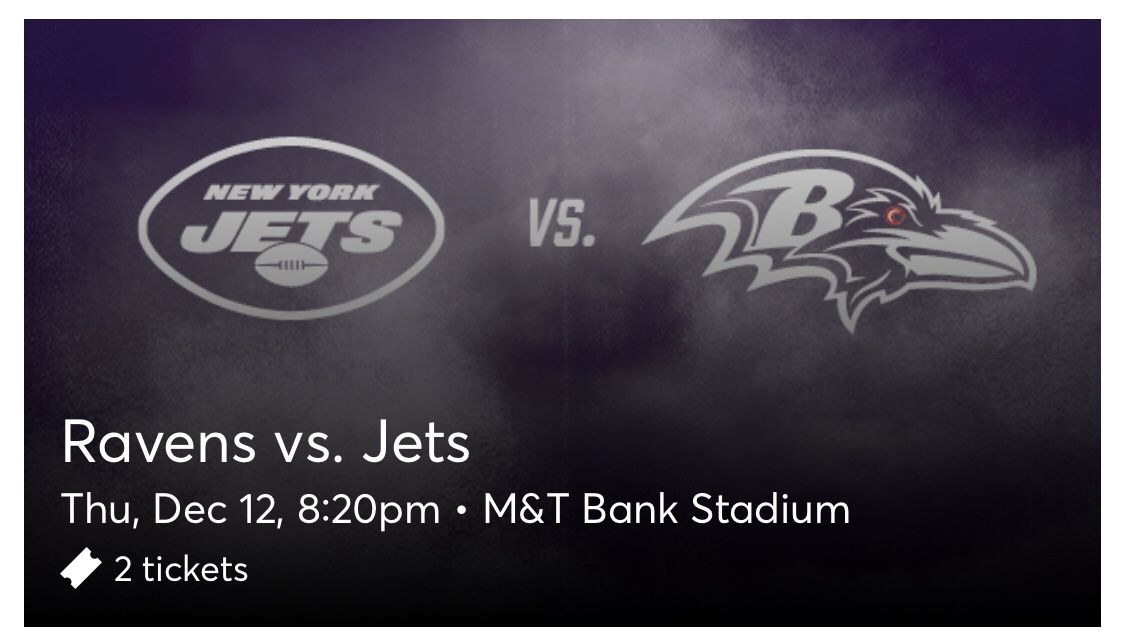 Ravens vs Jets