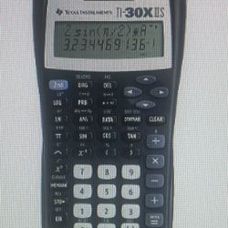 Texas Instruments Calculator TI 30 X IIS Math Students School Teacher Basic Calculator Supplies