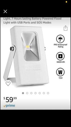 Rechargeable spot light , work light
