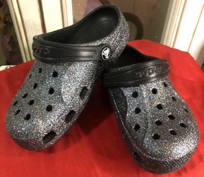 Shimmering Gray CROCS for Children In 91343