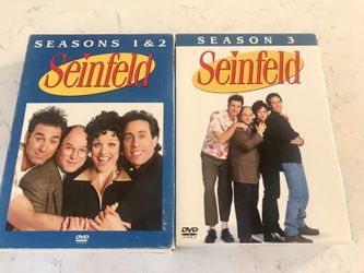 Seasons 1 2 & 3 Seinfeld DVD’s