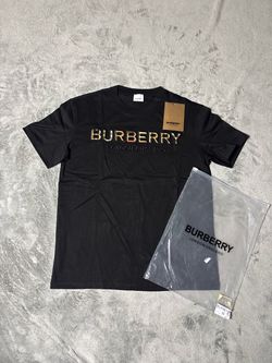 Burberry black Graphic Tee