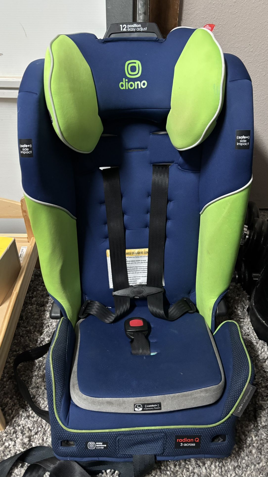 Diono 3-across Car Seats