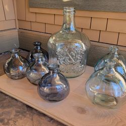 Clear Vases 