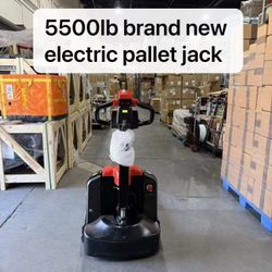 5500Lb Brand New Electric Pallet Jack 