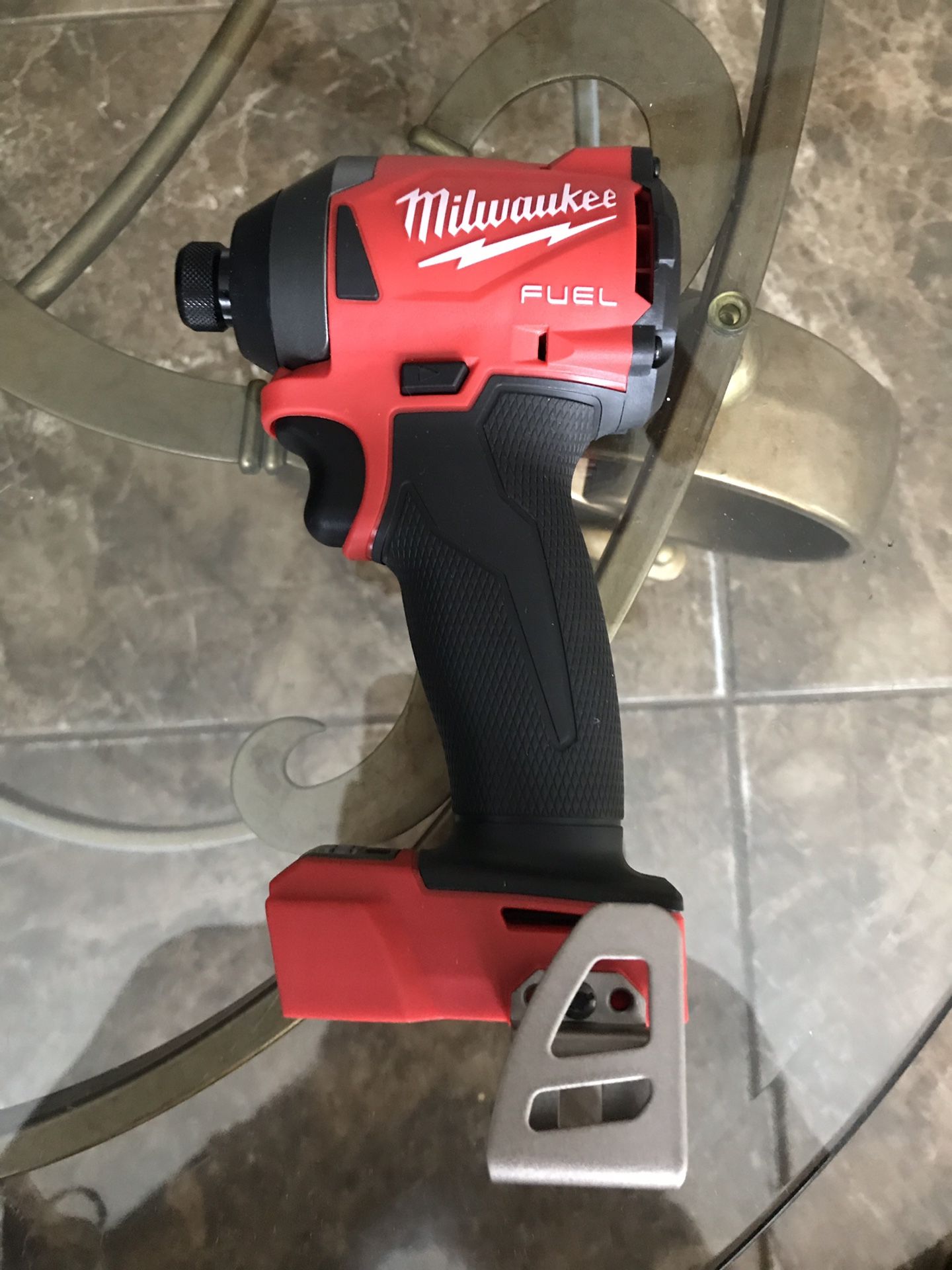 Milwaukee 2853-20 M18 Fuel 18-Volt Lithium-Ion Brushless Cordless 1/4 in. Hex Impact Driver (Tool-Only)