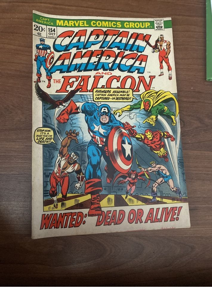 Captain America And The Falcon #154Comic