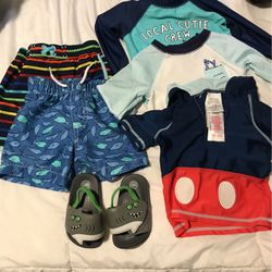 baby swim clothes 9-12 months 