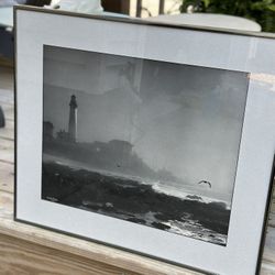 Lighthouse Photo By Steve Essay (signed)Professionally Framed