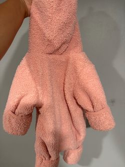 Warm furry zip up