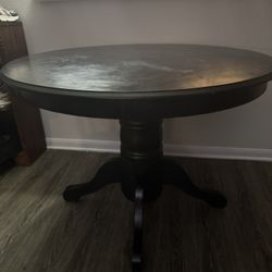Black Dining Room Table