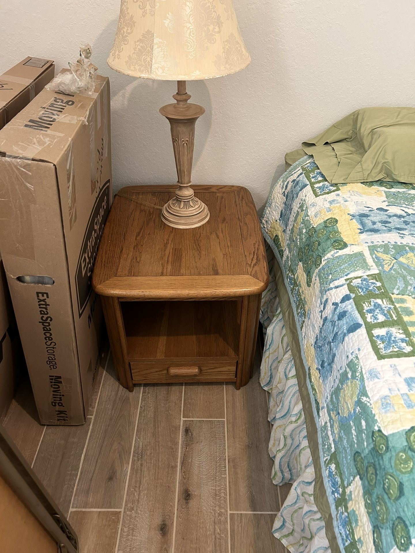 Oak End Tables