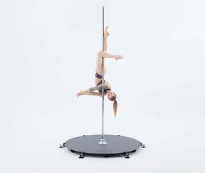 Lupit Pole Stage S1 Freestanding Dance Pole (45mm) - Classic / Short Legs