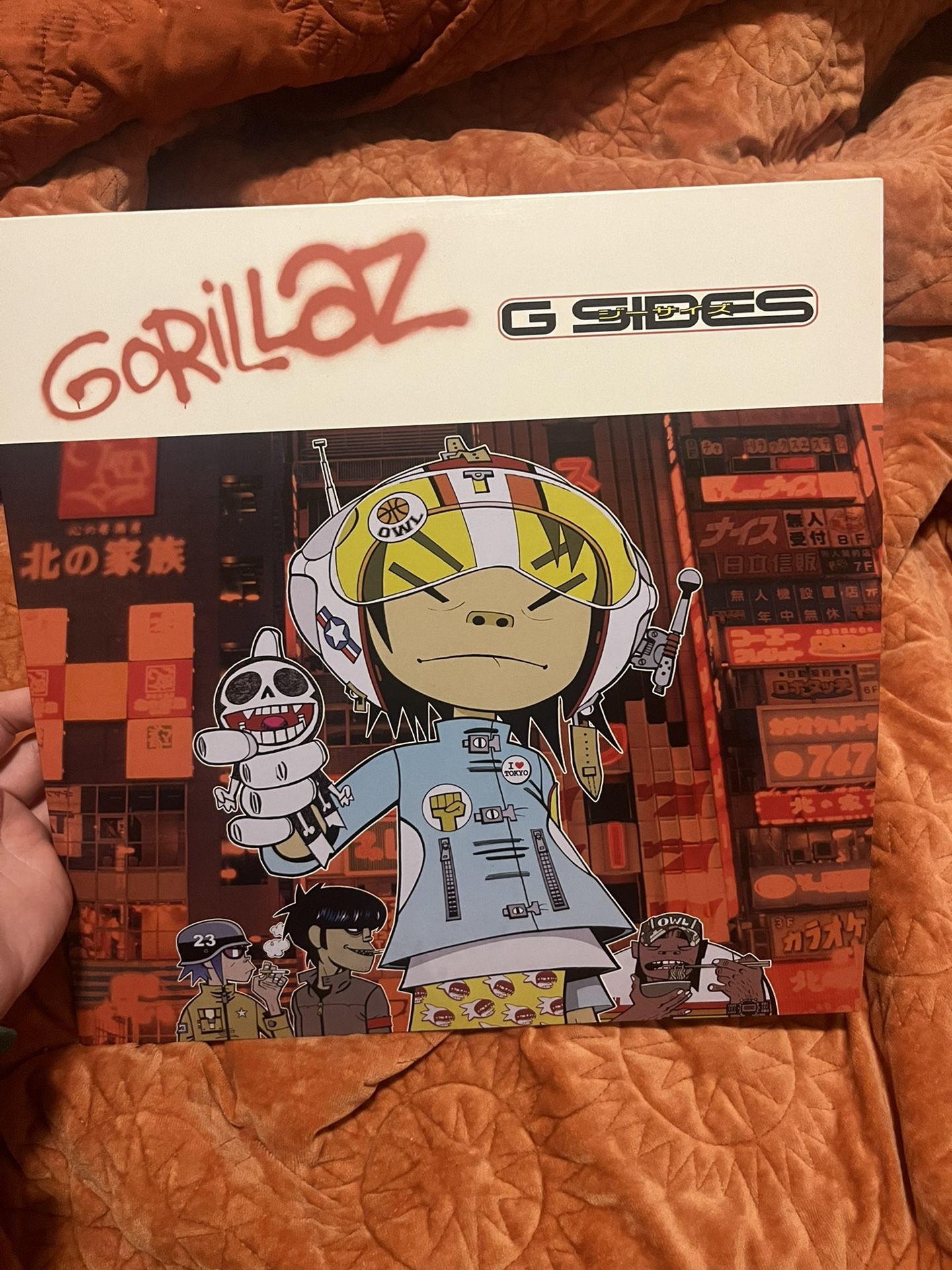 Gorillaz G-side Vinyl