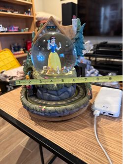 Disney musical snow globe