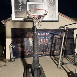     Free Metal Posts & Basketball Equipment