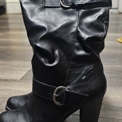 Black Boots  Shoe Size5 M  Women Boots