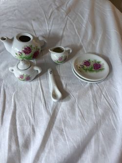 Flower Tea Por Set
