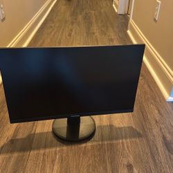 ViewSonic VA2447-MH 24 Inch Full HD 1080p Monitor with Ultra-Thin Bezel, Adaptive Sync, 75Hz, Eye Care, and HDMI, VGA Inputs for Home and Office