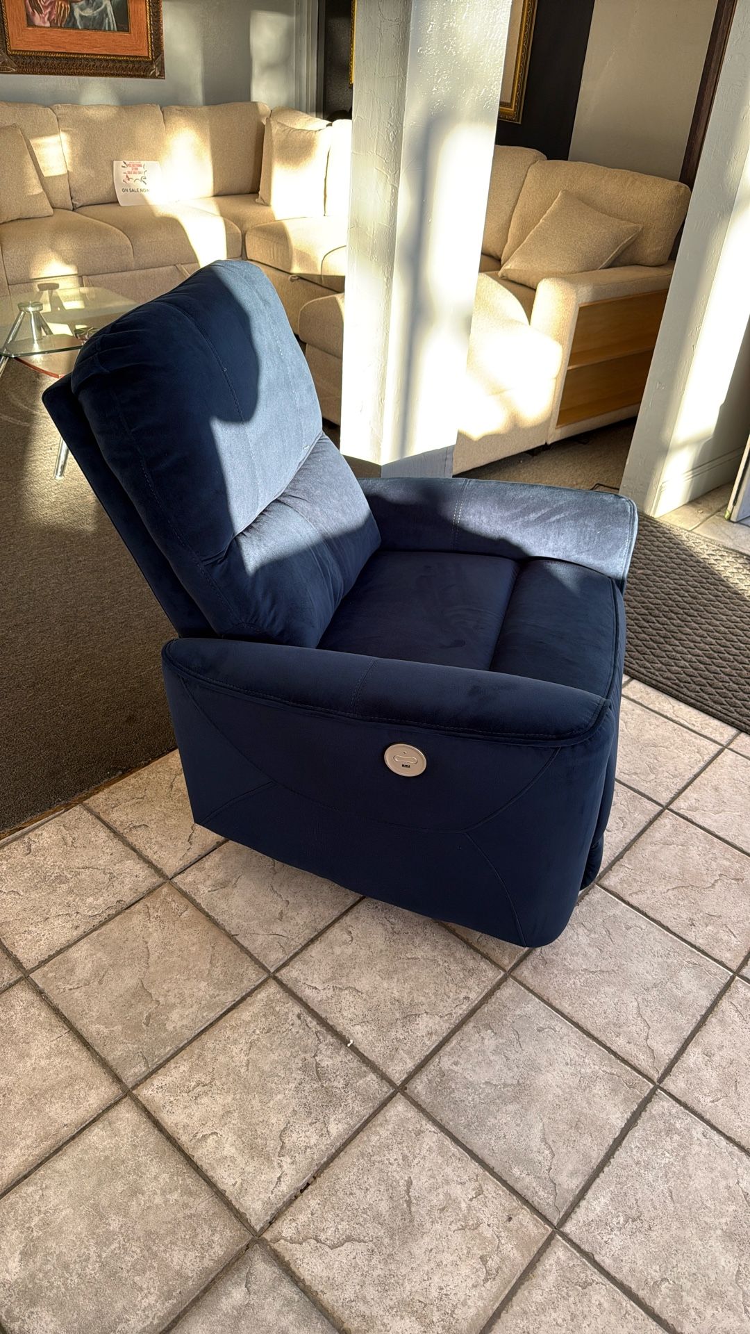 Power Reclining Rocking Chair