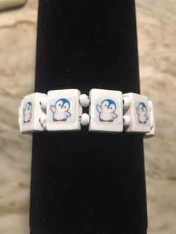 Penguin jewelry bracelet