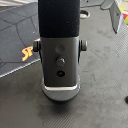 Fifine gaming mic and Corsair gaming keyboard