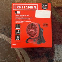 Craftsman Cordless Job site Fan