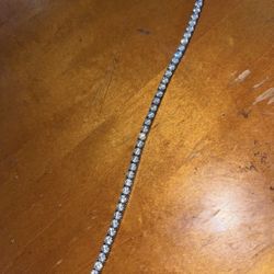 Mossainite Tennis Bracelet