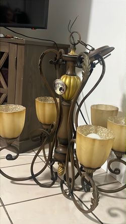 Hampton Bay Multi-Light Chandelier