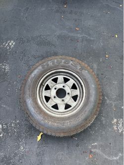 Trailer tire spare