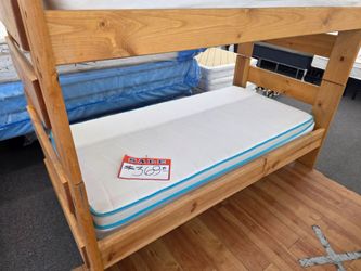 🔥BUNK BED WITH MATTRESS INCLUDED $369🔥