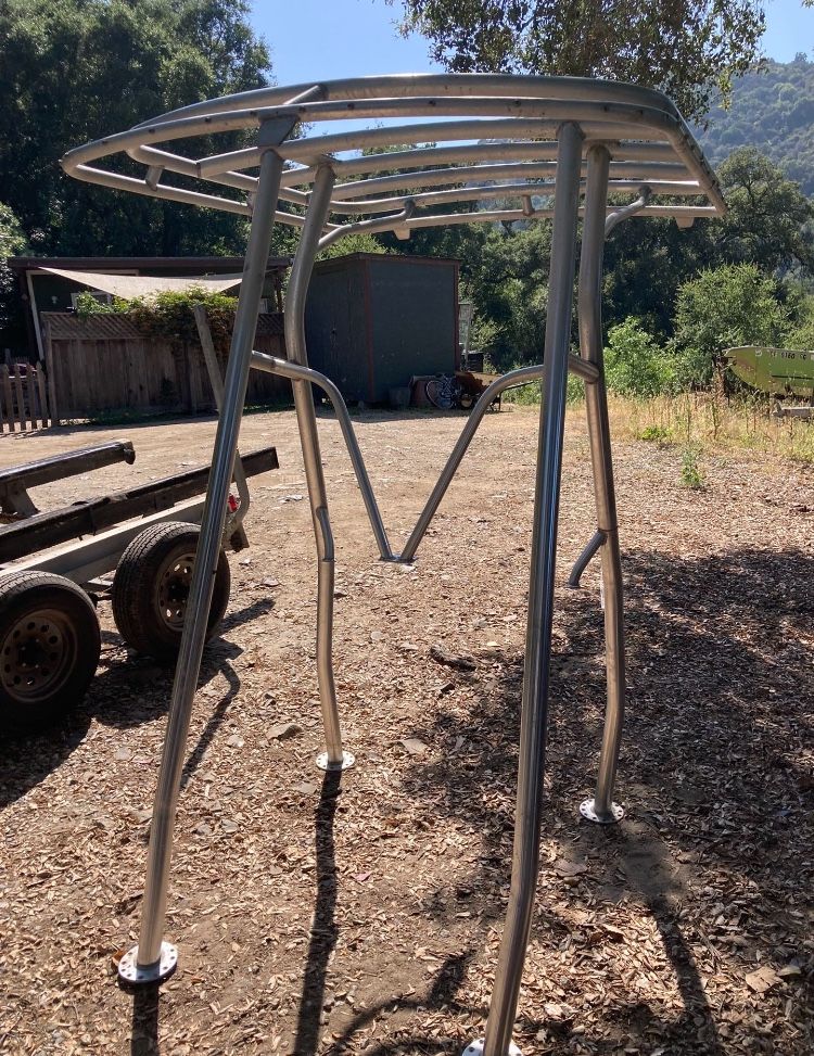 Aluminum T Top Boat