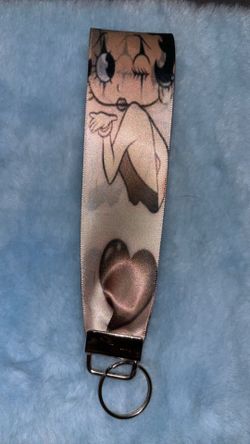Brown Betty boop custom keychain