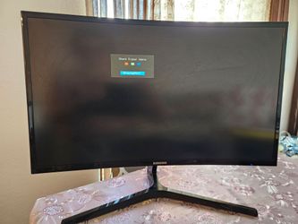 Samsung Curved Monitor with Stand