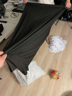 Black Spandex Table Cover