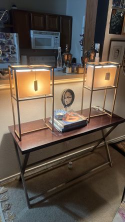 Pair of lamps