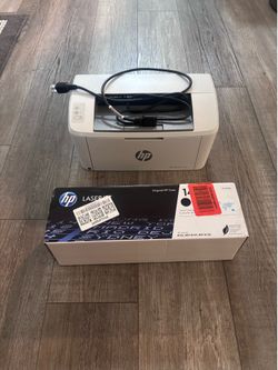 HP LaserJet M110w Printer w/ Spare Brand Nee Cartridge