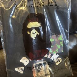 Authentic Burberry Bape Shirt L