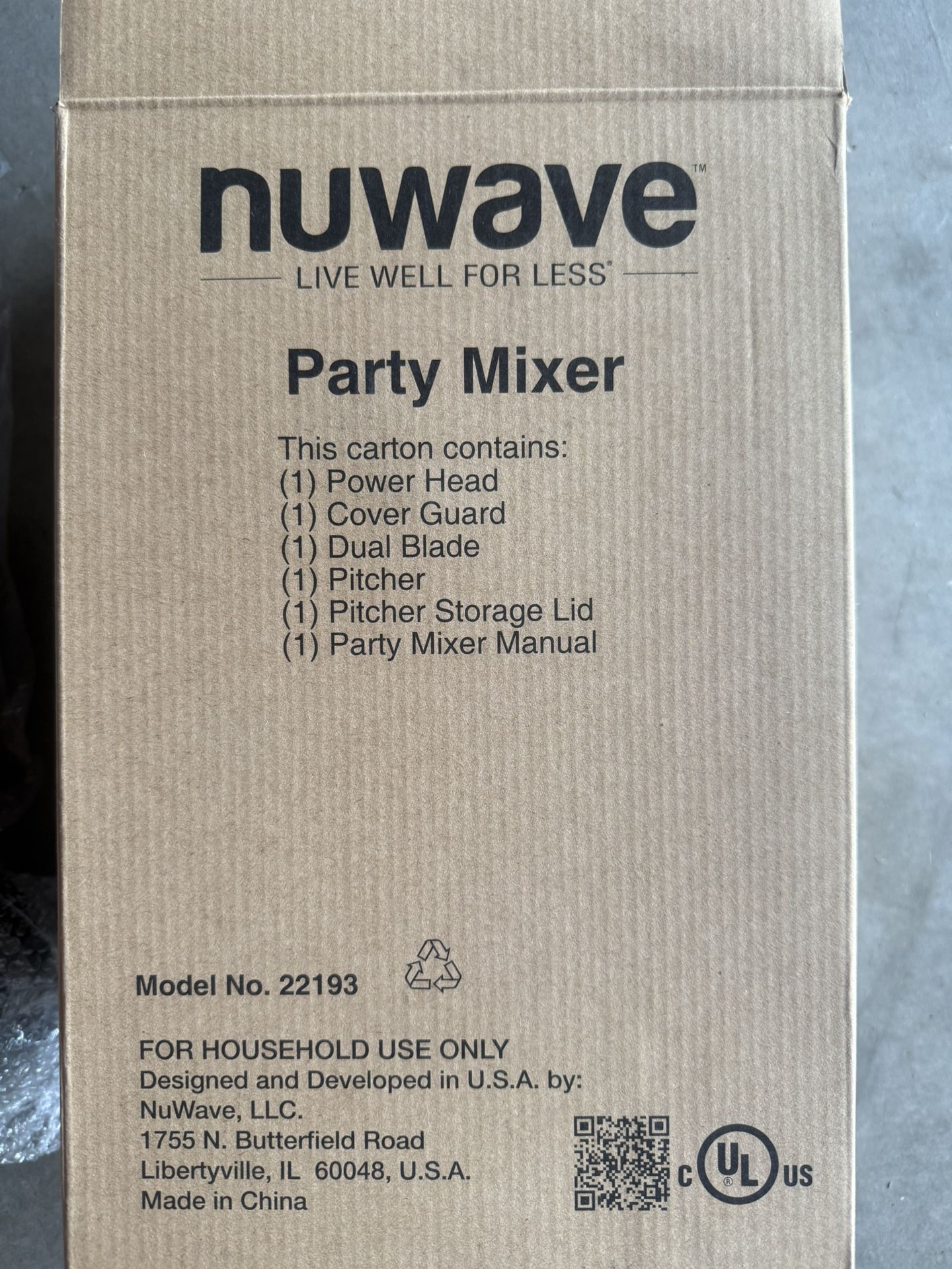 NuWave Party mixer & Twister