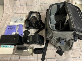 Cannon Camera EOS 10s with Lens 35 - 135mm , etc include bag
