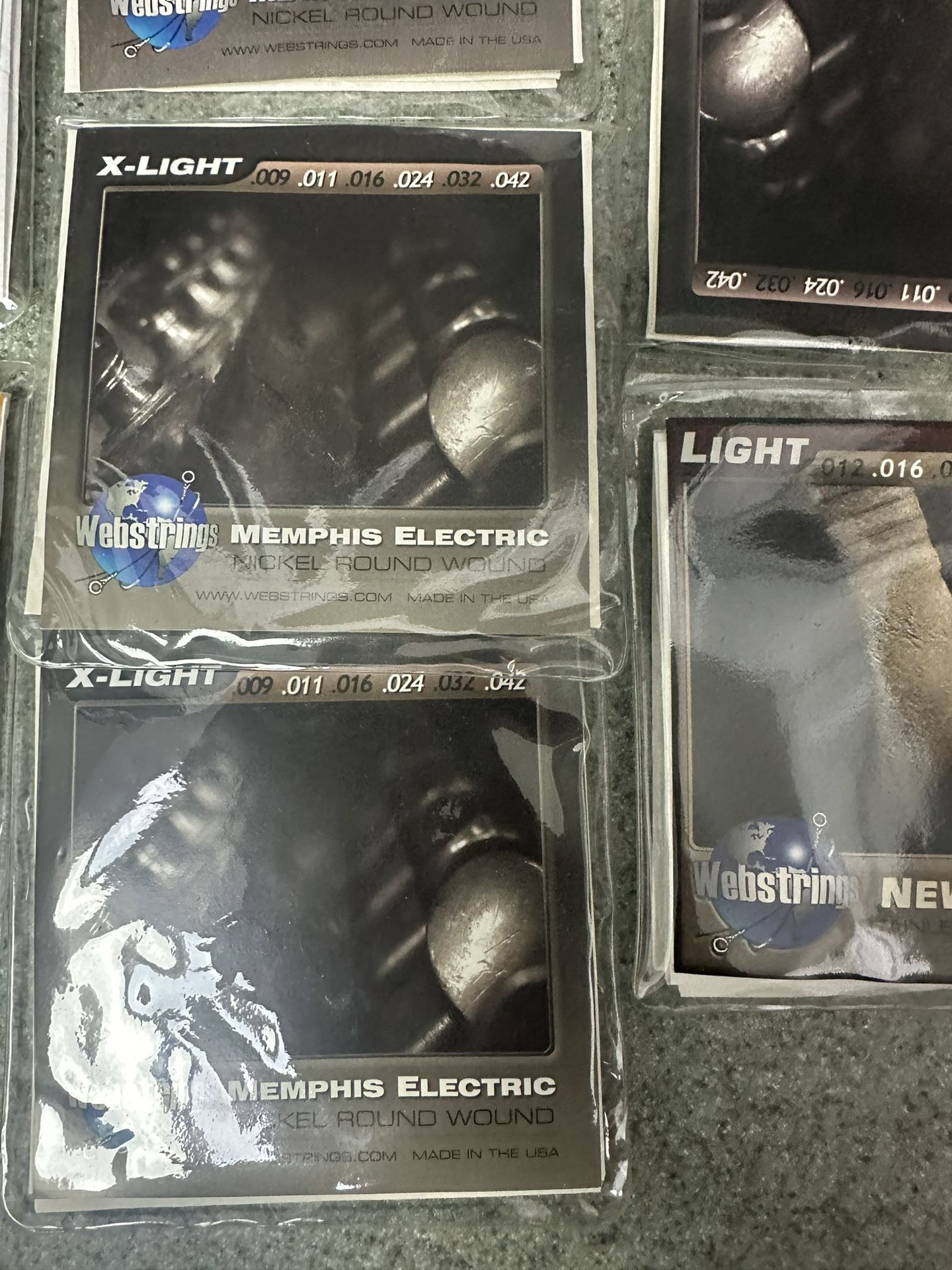 New Webstrings Guitar Strings (New York Jazz, Memphis Electric, San Diego Acoustic)