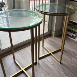 golden side table 