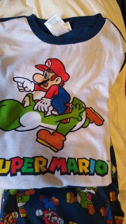 Super Mario PJs 10/12