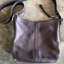Vintage Coach Shoulder/crossbody Black