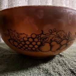 Vintage Old Orchard Pyrex Nesting Bowls