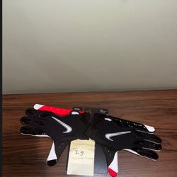 NIKE VAPOR Jet 6.0 NCAA Uga 2XL RECEIVER FOOTBALL GLOVES