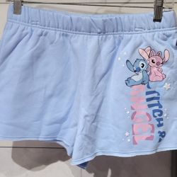 Girl's Stitch & Angel Graphic Fleece Shorts 
$6 (One Available In Size XL 14-16)