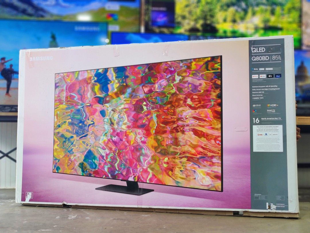 SAMSUNG 85" Class - Q80BD Series - QLED 4K Smart TV